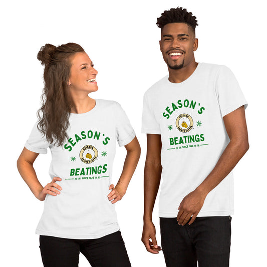 Unisex Season's Beatings via Chicago Golden Gloves Boxing T-Shirt