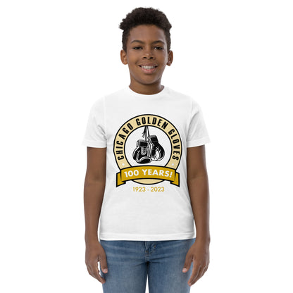 Unisex Chicago Golden Gloves Boxing 100th Anniversary Youth T-Shirt